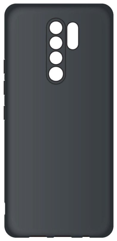 Чехол для смартфона BoraSCO Microfiber для Xiaomi Mi 10T черный